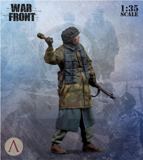Scale 75: Unteroffizier - 3. Fallschirmjager Division - figurka w skali 1:35