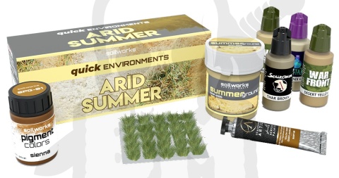 Scale 75: Arid Summer - Quick Environment - zestaw do tworzenia makiet