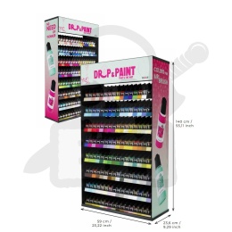 Scale 75: DropPaint Showcase (racks+paints) - stojak z farbkami