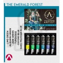 Scale75: Scalecolor - Paint Set - Artist Range - The Emerald Forest 6 farb
