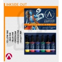 Scale75: Scalecolor - Paint Set - Artist Range - Inkside Out zestaw 6 farb