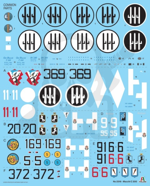 1:32 Macchi MC.200 Saetta - model włoskiego myśliwca