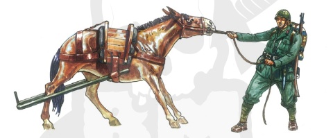 1:35 Breda 20/65 Mod. 35 with crew - model działa plot./ppanc.