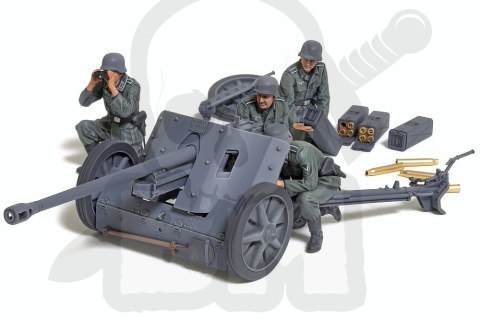 1:35 Tamiya 35392 German 5 cm Anti Tank Gun PaK38 - armata ppanc z załogą