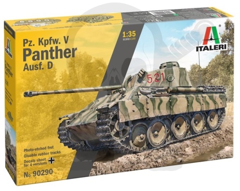 1:72 Model czołgu Pz. Kpfw. V Panther Ausf. D - Pantera