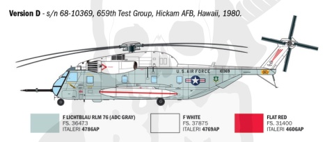 1:72 Model śmigłowca HH-53C Super Jolly Green Giant
