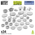 3D Printed Set - Dinnerware 1:48-1:35 - zastawa stołowa