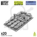 3D Printed Set - Banquet Food 1:48-1:35 - talerze z jedzeniem