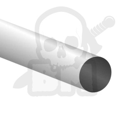 ABS Plasticard - Profile ROD 3mm 10 szt.