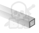 ABS Plasticard - profile SQUARED TUBE 3mm 10 szt.