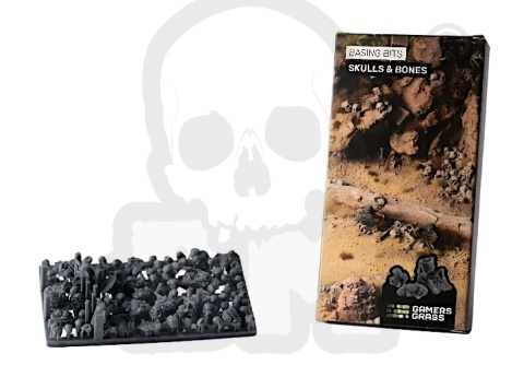 Gamers Grass: Basing Bits - Skulls and Bones - czaszki i kości