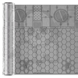 Hexagons Rolling Pin wałek do odciskania tekstur heksy