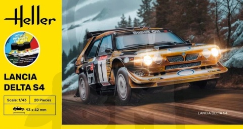 Heller 56177 Starter Set Lancia Delta S4 1:43