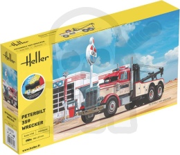 Heller 56794 Starter Set Peterbilt 359 Wrecker 1:43