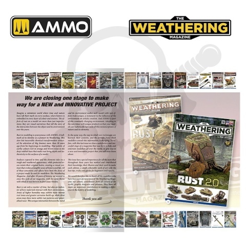 Ammo Mig PORADNIK J.POLSKI - The Weathering Magazine Rust 2.0