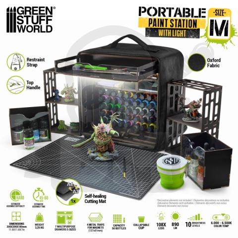 Miniature Portable Paint Station - przenośne stanowisko malarskie
