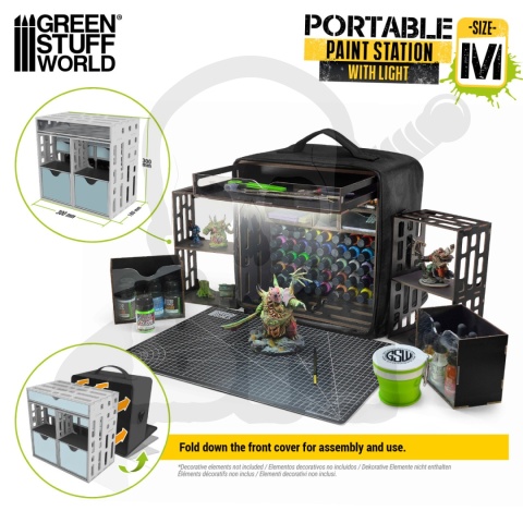 Miniature Portable Paint Station - przenośne stanowisko malarskie