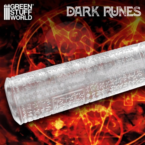 Rolling Pin Dark Runes wałek do odciskania tekstur Runy
