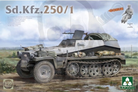 Takom 2184 Sd.Kfz.250/1 1:35 - model transportera