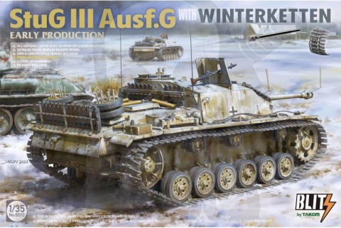 Takom 8010 StuG III Ausf.G with Winterketten Early Production 1:35