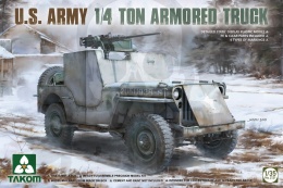Takom 2131 U.S. Army 1/4 Ton Armored Truck 1:35