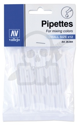 Vallejo 26004 Pipeta mała 1ml pipety 12 szt.