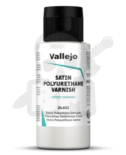 Vallejo 26652 Polyurethane Satin Varnish 60ml Lakier Satynowy Akrylowo - poliuretanowy 60 ml.