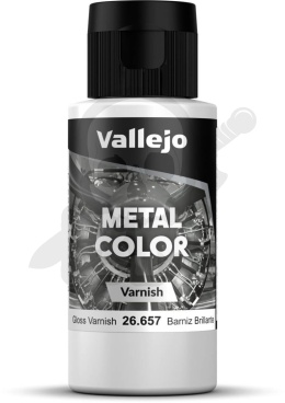 Vallejo 26657 Gloss Metal Varnish 60 ml 26.657