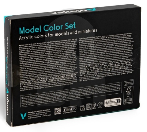 Vallejo 70146 Zestaw Model Color 16 farb - Naval Steam Era