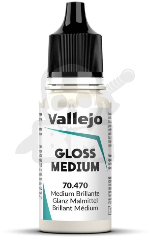 Vallejo 70470 Gloss Medium do farb 18ml