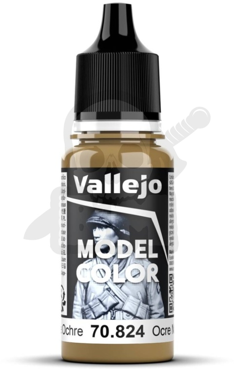 Vallejo 70824 Model Color 18ml Orange Ochre