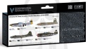 Vallejo 71182 Zestaw Model Air War US Army Air Corps Colors (ETO) WWII