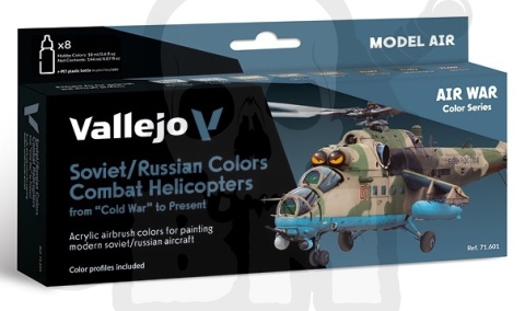 Vallejo 71601 Zestaw Model Air Russian Helicopters ost WWII to present