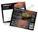 Vallejo 73189 zestaw Diorama Effects Set - Mud & Puddles (4 x 35 ml)