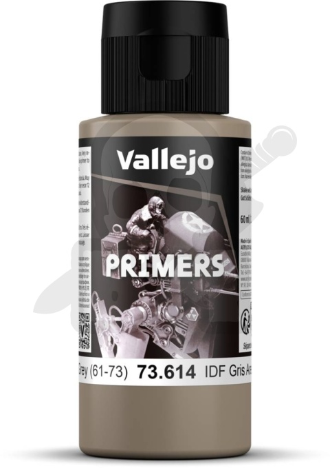 Vallejo 73614 Surface Primer 60 ml. IDF Israeli Sand Grey 61-73