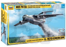 1:144 Russian Transport Airplane Ilyushin IL-76 TD Emercom