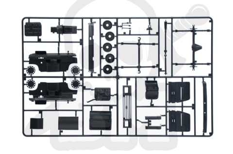1:24 Ford Transit - Italeri - model samochodu