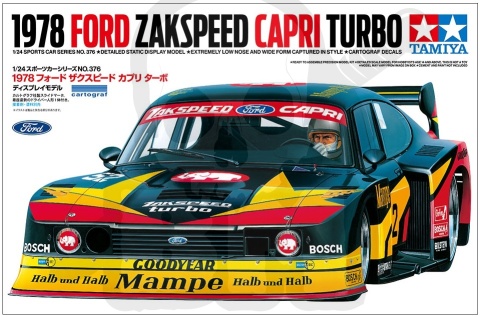 1:24 Tamiya 24376 Ford Zakspeed Capri Turbo - model samochodu
