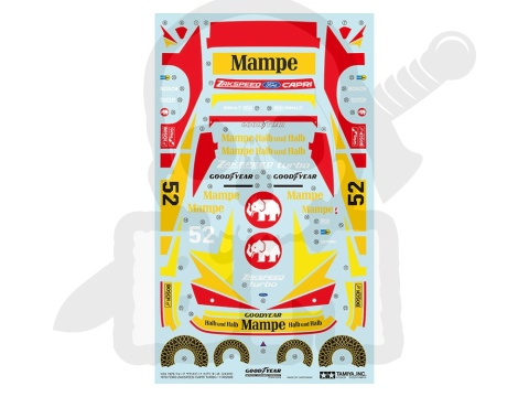 1:24 Tamiya 24376 Ford Zakspeed Capri Turbo - model samochodu