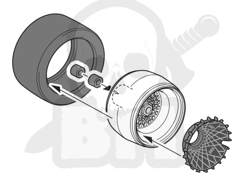 1:24 Tamiya 24376 Ford Zakspeed Capri Turbo - model samochodu