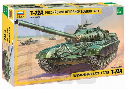 1:35 Model rosyjskiego czołgu - T-72A Soviet Main Battle Tank