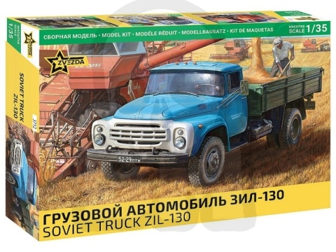 1:35 Rosyjska ciężarówka ZIL 130 Soviet Truck