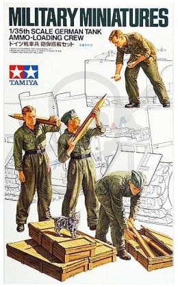 1:35 Tamiya 35188 German Tank Ammo-Loading Crew Set
