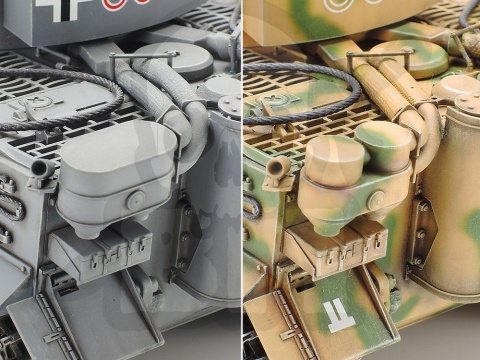 1:35 Tamiya 35216 German Tiger I Early Production model niemieckiego czołgu