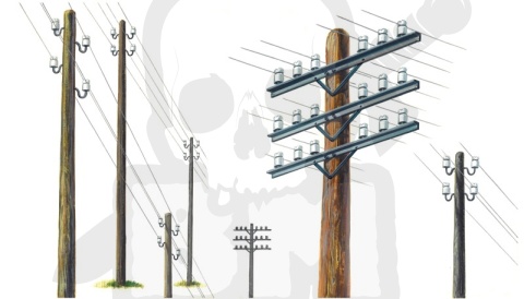 1:35 Telegraf Poles