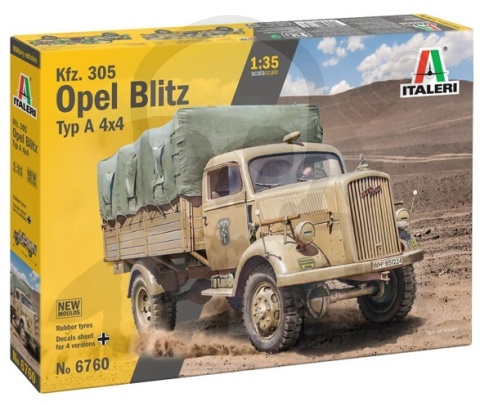 1:35 Kfz.305 Opel Blitz Typ A 4x4 - model niemieckiej ciężarówki