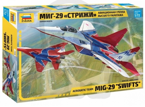 1:72 MiG-29 "Swifts" Aerobatic Team - samolot z zespołu akrobacyjnego