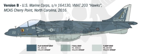 1:72 Model samolotu AV-8B Harrier II