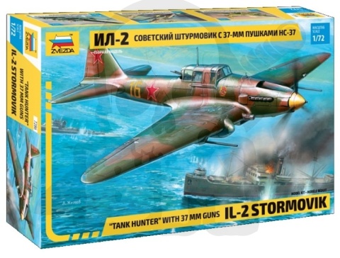 1:72 IL-2 Stormovik "Tank Hunter" with 37 mm guns - Ił-2