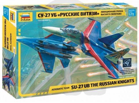 1:72 Su-27 UB - The Russian Knights Aerobatic team